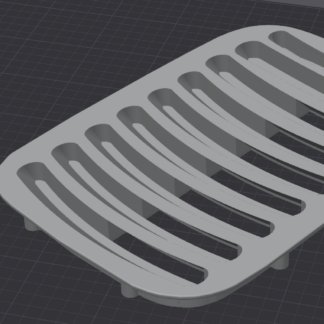 Opel Carlton Hood Ducts